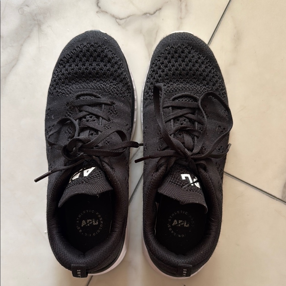 APL Women’s Black Knit Athletic Shoes